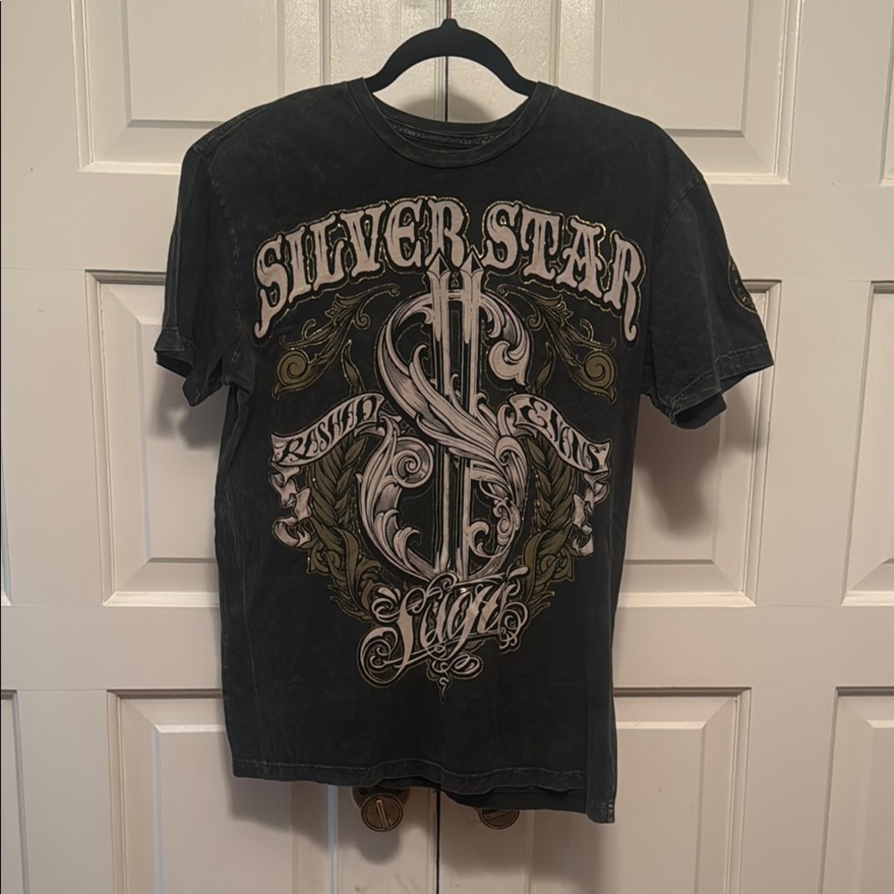 Silver Star Rashad Evan Men's dark green Graphic T-Shirt